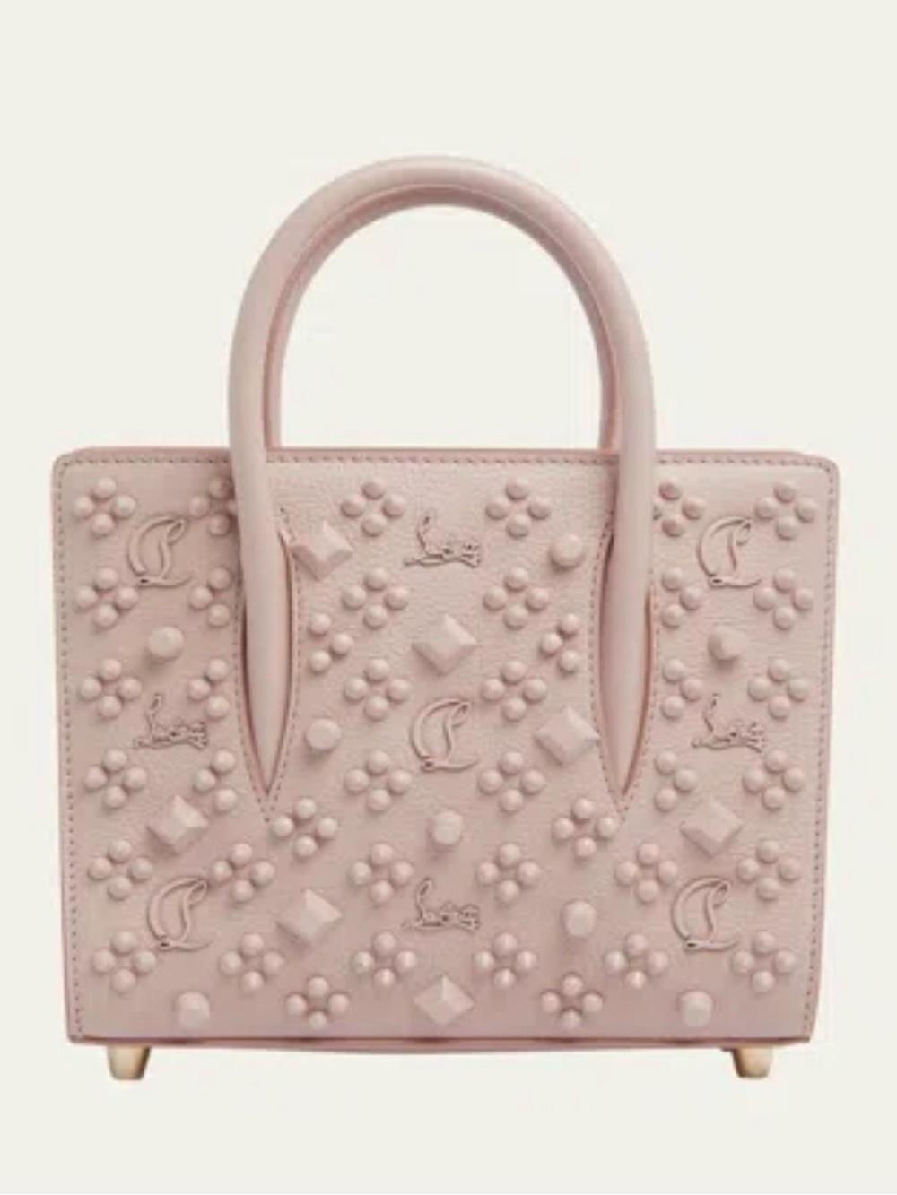 Christian Louboutin NEW mini Paloma top handle dusty rose